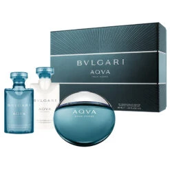 Confezione Natale 2014 Bulgari Aqua Pour Homme Edt 50 Ml+aftershave Ref. 80493