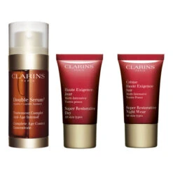 Clarins Cofanetto Double Serum 30 Ml + Multi-Intensive Crema Giorno 15 Ml + Multi-Intensive Crema Notte 15 Ml Per Tutti I Tipi Di Pelle