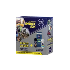 Nivea Cofanetto For Men Energy Doccia Shampoo + Deodorante + Gel Viso