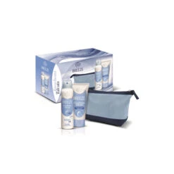 Breeze Cofanetto Freschezza Talcata Deo Spray Freschezza Talcata 150 Ml + Crema Corpo Freschezza Talcata 150 Ml + Pochette