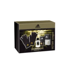 Adidas Cofanetto Guanti Victory League Eau De Toilette 50 Ml + After Shave 100 Ml + Guanti