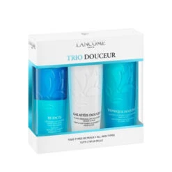 Lancome Cofanetto Trio Douceur Demaquillage Bi-Facil Struccante 125 Ml + Latte Detergente 125 Ml + Tonico 125 Ml