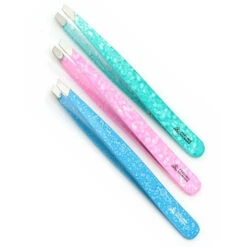 Filax Pinza Solingen Per Ciglia Rostfrei Colorate Punta Dritta In Acciaio