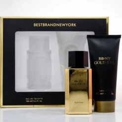 Best Brand New York - Cofanetto Bbny Gold Bar Uomo - Eau De Toilette 100ml + Shower Gel 150ml
