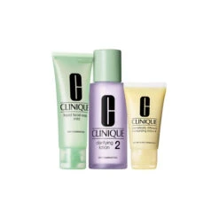 Clinique - Sistema In 3 Fasi Intro Kit 2 - Liquid Facial Soap 50 Ml + Clarifying Lotion 100 Ml + Dramatically Different Moisturizing Gel 30 Ml