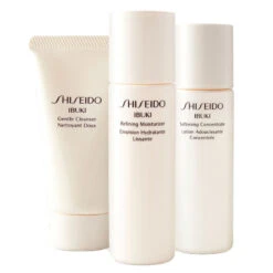 Shiseido - Cofanetto Ibuki - Gentle Cleanser 30 Ml + Softening Concentrate 30 Ml + Refining Moisturizer 30 Ml