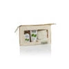 Omia - Kit Corpo Olio Di Jojoba - Bagno Seta 100 Ml + Crema Corpo 75 Ml + Spugna + Pochette