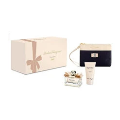 Salvatore Ferragamo - Cofanetto Ferragamo Signorina Eleganza - Eau De Parfum 50 Ml + Body Lotion 50 Ml + Pochette
