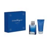 Salvatore Ferragamo - Cofanetto Ferragamo Acqua Essenziale Blu - Eau De Toilette 30 Ml + Shampoo & Shower Gel 50 Ml