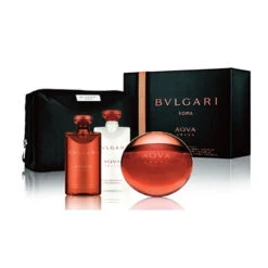 Bulgari - Cofanetto Aqua Amara - Eau De Toilette 100 Ml + After Shave Balm 75 Ml + Shampoo & Shower Gel 75 Ml + Borsello