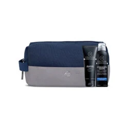 Collistar - Cofanetto Uomo - Gel Doccia Tonificante 250 Ml + Schiuma Da Barba Pelli Sensibili 200 Ml + Travel Bag Piquadro