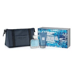 Azzaro - Cofanetto Chrome Small Bag - Eau De Toilette 30 Ml + Gel Douche 50 Ml + Beauty