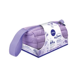 Nivea - Cofanetto Le Nuvolette Sensitive - Sensitive Acqua Micellare 200 Ml + Sensitive Crema Corpo Giorno 50 Ml + Pochette Morbida