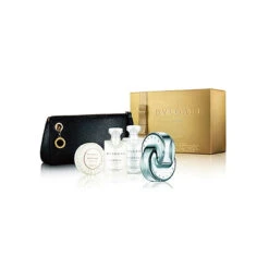 Bulgari - Cofanetto Omnia Crystalline - Eau De Toilette 65 Ml + Body Lotion 40 Ml + Bath & Shower Gel 40 Ml + Sapone Solido 50 Gr + Pochette