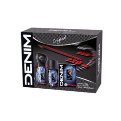 Denim - Cofanetto Original - After Shave 100 Ml + Deo 150 Ml Spray + Shower Gel 250 Ml