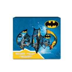 Batman - Cofanetto Batman Bath Time - Doccia Shampoo 250 Ml + Sapone Liquido 250 Ml + Salviette