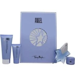 Thierry Mugler Angel Confezione Regalo 25ml EDP + 30ml Gel Doccia Profumato + 100ml Lozione Profumata Per Il Corpo + 15ml Crema Profumata Per Il Corpo