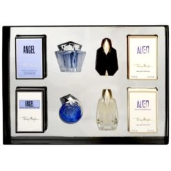 Thierry Mugler Miniature Confezione Regalo 5ml Angel Star Collection EDP + 3ml Angel EDT + 6ml Alien EDP + 6ml Alien Eau Extraordinaire EDT