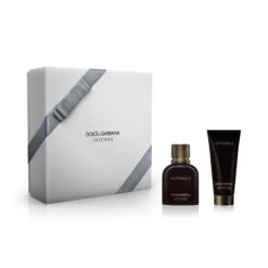 D&G Dolce & Gabbana Pour Homme Intenso Confezione Regalo 75ml EDP + 100ml Balsamo Dopobarba