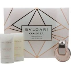 Bulgari Bvlgari Omnia Crystalline Confezione Regalo 40ml EDP + 75ml Gel Doccia + 75ml Lozione Corpo