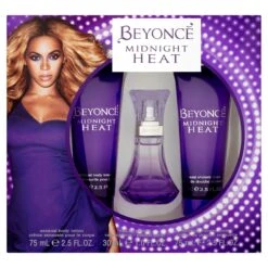 Beyonce Midnight Heat Confezione Regalo 30ml EDP + 75ml Lozione Corpo + 75ml Gel Doccia