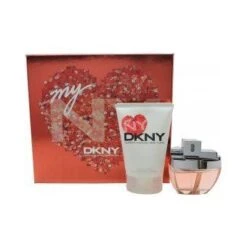 DKNY My NY Confezione Regalo 50ml EDP Spray + 100ml Bagnoschiuma + Borsetta