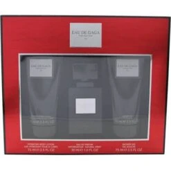 Lady Gaga Eau De Gaga Confezione Regalo 30ml EDP Spray + 75ml Lozione Corpo + 75ml Gel Doccia