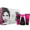 Katie Price Kissable Fierce Confezione Regalo 100ml EDP Spray + 100ml Lozione Corpo + 100ml Bagnoschiuma