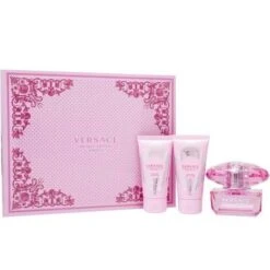 Versace Bright Crystal Absolu Confezione Regalo 50ml EDP + 50ml Lozione Corpo + 50ml Gel Doccia