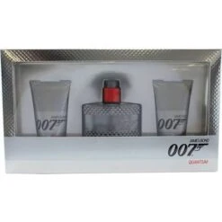 James Bond 007 Quantum Confezione Regalo 50ml EDT + 2 X 50ml Gel Doccia
