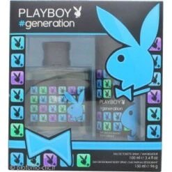 Playboy Generation For Him Confezione Regalo 100ml EDT + 150ml Body Spray