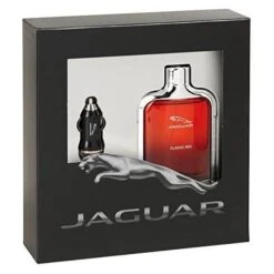 Jaguar Classic Red Confezione Regalo 100ml EDT + Caricabatterie Per Auto USB
