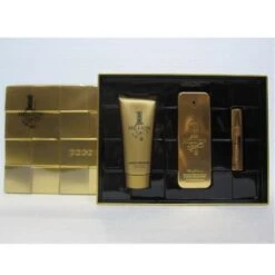 Paco Rabanne 1 Million Edizione Speciale Da Viaggio Confezione Regalo 100ml EDT + 10ml EDT Spray Da Viaggio + 100ml Gel Doccia