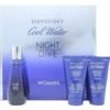 Davidoff Cool Water Night Dive Woman Confezione Regalo 50ml EDT + 50ml Lozione Corpo + 50ml Gel Doccia