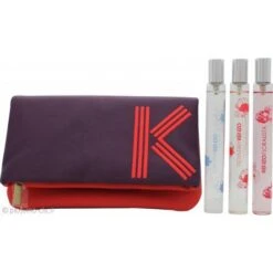 Kenzo Coffret Collezione Da Viaggio Confezione Regalo 15ml EDP Flower By Kenzo + 15ml EDT L'eau Par + 15ml EDT Kenzo Floralista