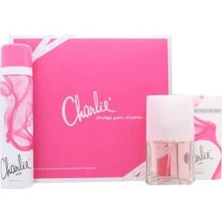 Revlon Charlie Pink Confezione Regalo 30ml EDT Spray + 75ml Spray Corpo