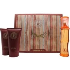 Caribbean Joe For Her By Caribbean Joe Confezione Regalo 100ml EDT + 150ml Lozione Corpo + 150ml Gel Doccia