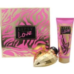 Lipsy London Love Confezione Regalo 50ml EDT + 75ml Lozione Luminosa Per Il Corpo