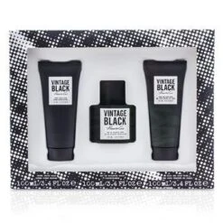 Kenneth Cole Vintage Black Confezione Regalo 100ml EDT + 100ml Balsamo Dopobarba + 100ml Doccia Shampoo
