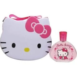 Hello Kitty Confezione Regalo 100ml EDT + Borsa Porta Pranzo Di Metallo
