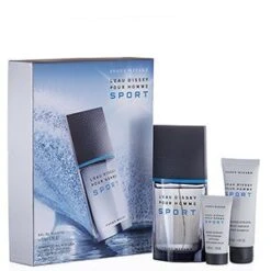 Issey Miyake L'Eau D'Issey Pour Homme Sport Confezione Regalo 100ml EDT + 75ml All Over Shampoo + 30ml Balsamo Dopobarba