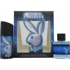Playboy Super Playboy Confezione Regalo Edt 50 Ml + Deodorante Spray 150 Ml