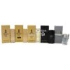 Paco Rabanne Miniatures Confezione Regalo 5ml 1 Million EDT + 5ml 1 Million Intense + 7ml 1 Million Cologne + 5ml Invictus + 5ml Black XS