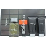 Penthouse Life On Top Confezione Regalo 125ml EDT Spray + 150ml Balsamo Dopobarba + 150ml Gel Doccia + Portachiavi