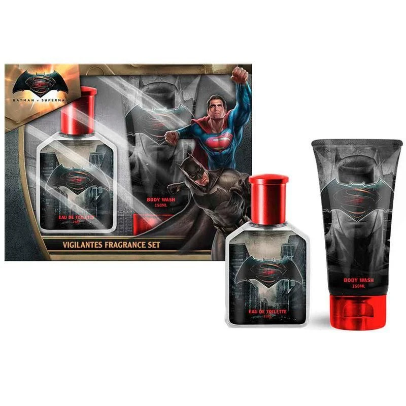 Batman Vs Superman Confezione Regalo 75ml EDT + 150ml Bagnoschiuma 1 Batman Vs Superman Confezione Regalo 75ml EDT + 150ml Bagnoschiuma
