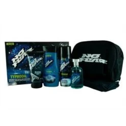 No Fear Typhoon Confezione Regalo 100ml EDT + 250ml S/Gel + 200ml B/Spray + 175ml Shaving Gel + Telo Viso + Borsa
