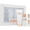 STORM Lux Pour Femme Confezione Regalo 50ml EDP Spray + 100ml Lozione Corpo + 20ml Spray Da Borsetta