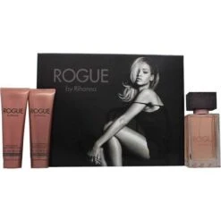 Rihanna Rogue Confezione Regalo 125ml EDP + 90ml Lozione Corpo + 6ml Roll-On