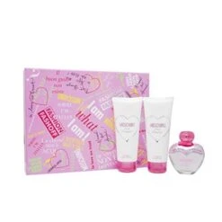 Moschino Pink Bouquet Confezione Regalo 50 Ml EDT + 100 Ml Lozione Corpo + 100 Ml Gel Doccia
