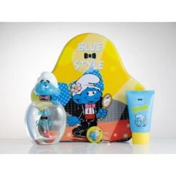 The Smurfs Vanity Confezione Regalo 100 Ml EDT + 75 Ml Gel Doccia + Portachiavi